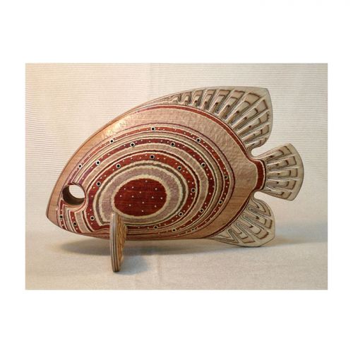 Скульптура Рыба полосатая
